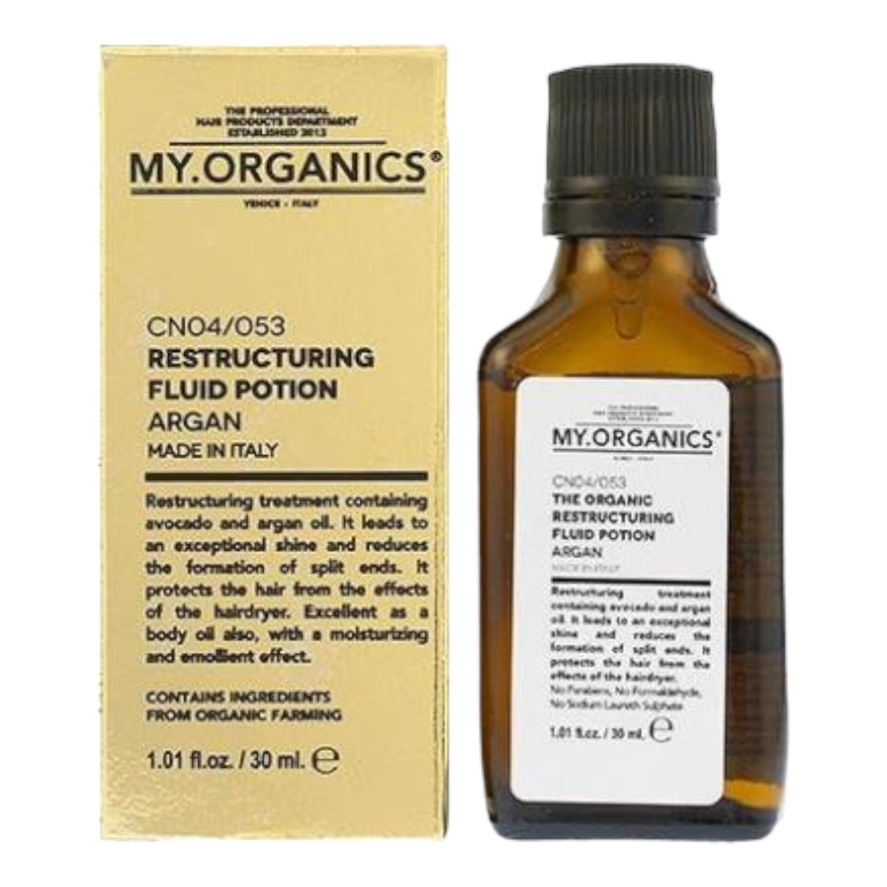 My Organics Restructuring Fluid Potion Gold Version 30ml