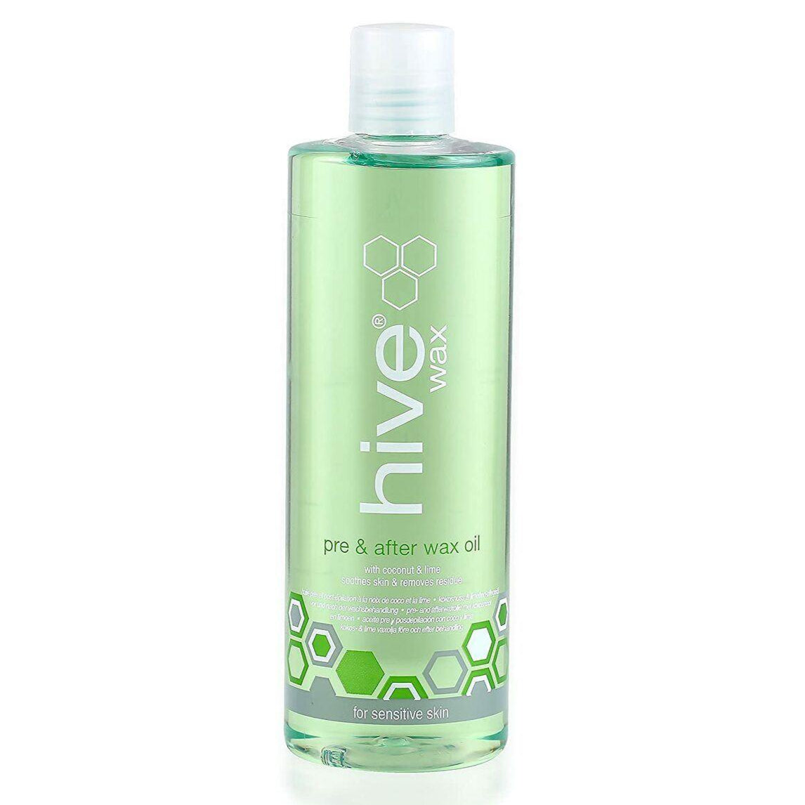 Hive Pre & After Wax Oil Coconut & Lime 400ml 1